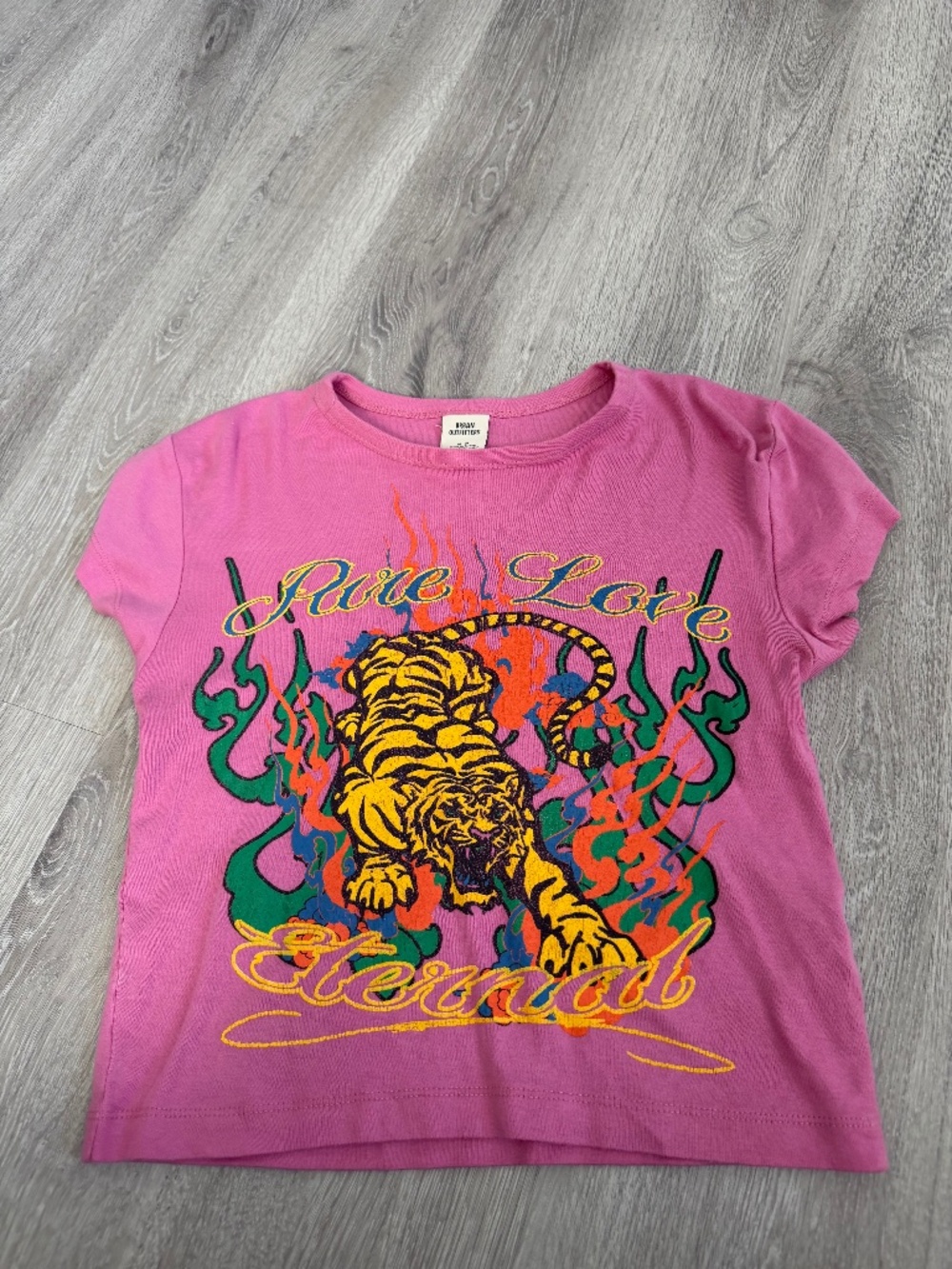 Ed Hardy Pink Baby Tee